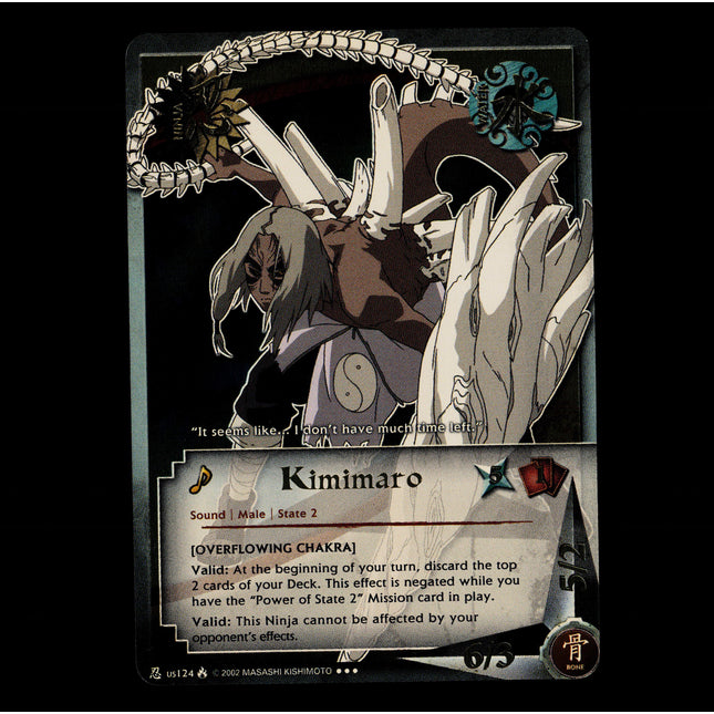 Kimimaro - us124 - NM - Foil - Promo - Naruto CCG - E1-82