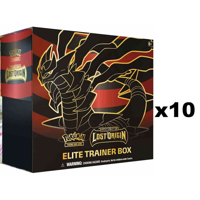 Lost Origin Elite Trainer Box Case (10x ETB) - Pokemon - New - Sealed