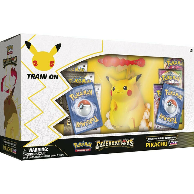 Celebrations Premium Pikachu Vmax Figure Collection - Pokemon - New - Sealed