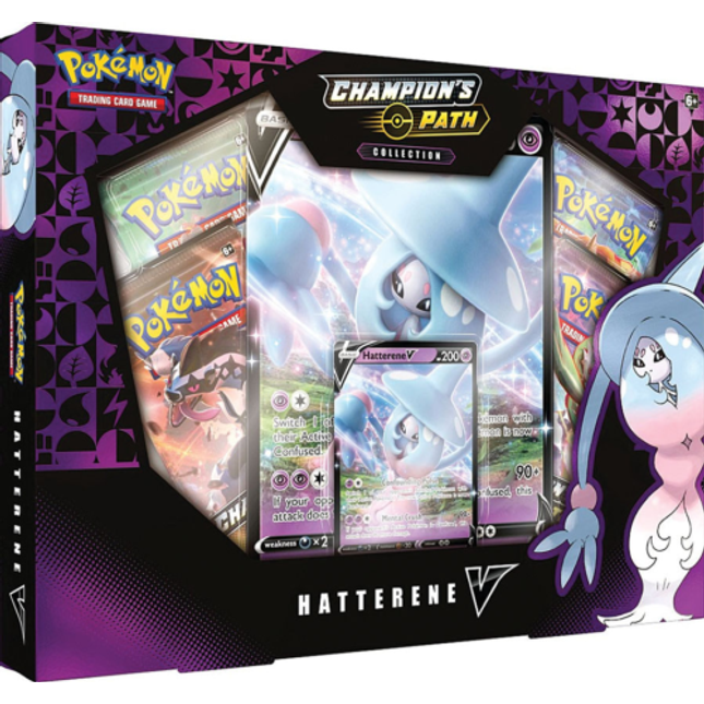 Hatterene - Pokemon - Champions Path Collection Box - Sealed - New