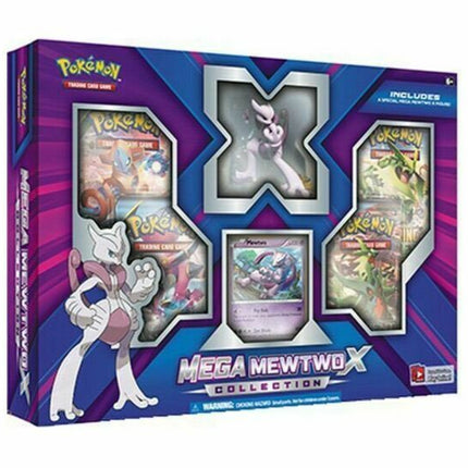 Mega Mewtwo X - Pokemon - Figure Collection Box - Sealed - New