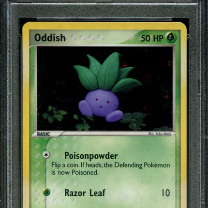 Oddish - 68/101 - PSA 9 - Reverse Holo - Hidden Legends - Pokemon - 80867