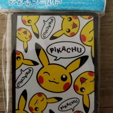 Pikachu Text Bubble - Japanese - Pokemon - Set of 64 Sleeves
