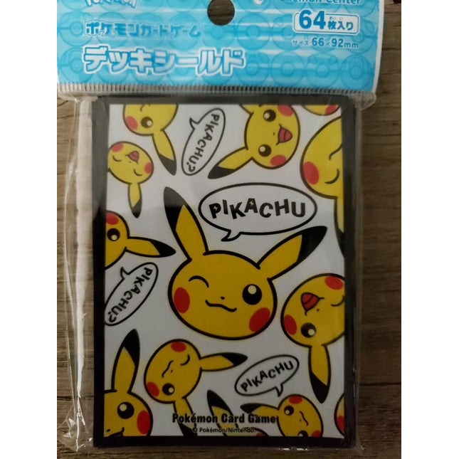 Pikachu Text Bubble - Japanese - Pokemon - Set of 64 Sleeves