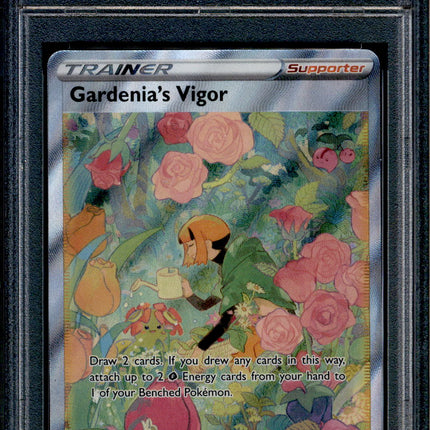 Gardenia's Vigor - GG61/GG70 - PSA 9 - Full Art - Crown Zenith - Pokemon - 68763