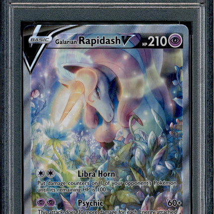 Galarian Rapidash V - 168/198 - PSA 10 - Alt Art - Chilling Reign - Pokemon - 30124