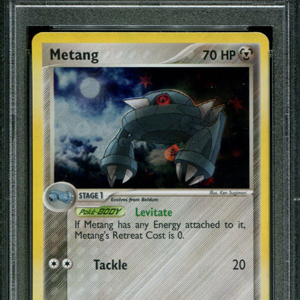 Metang - 44/101 - PSA 8 - Reverse Holo - Hidden Legends - Pokemon - 80833
