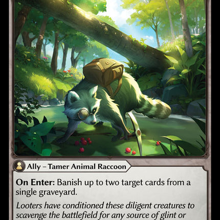 Scavenging Raccoon - FTC EN-045 - x4 - C - NM - Non-Foil - Grand Archive TCG