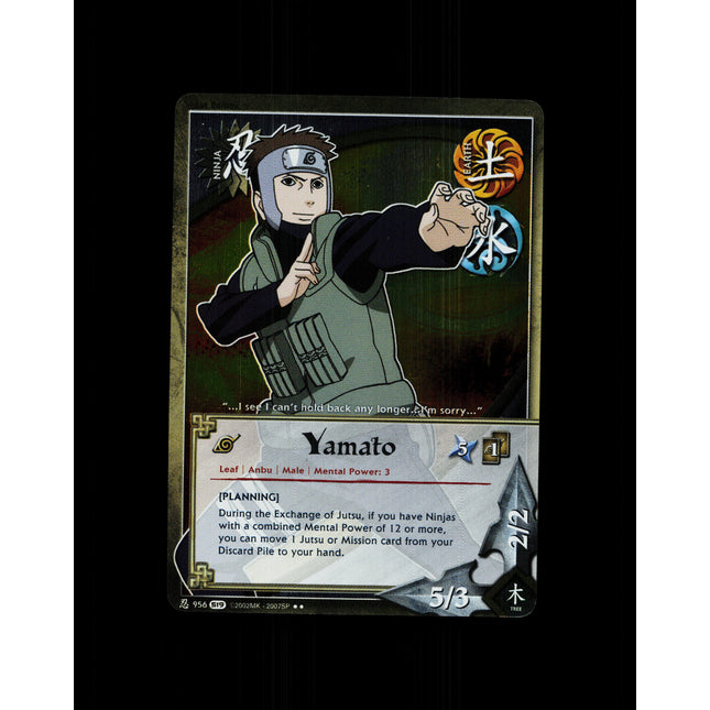 Yamato - 956 - NM - 1st Edition Foil - S19 - Naruto CCG - D4-130