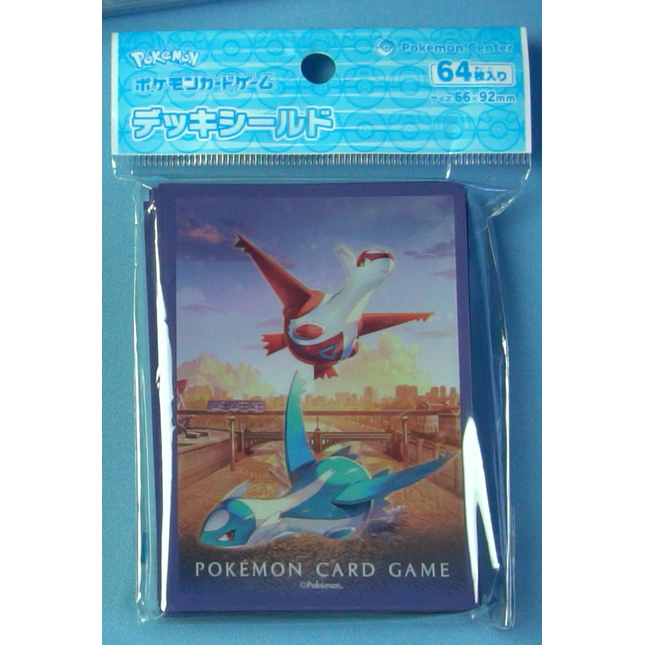 Latias & Latios Sleeves - Set of 64 Sleeves - Japanese - Pokemon Center