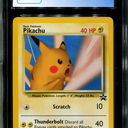 Pikachu - 26 - CGC 9 - Black Star Promos - League - Pokemon - 92040