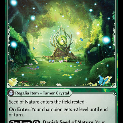 Seed of Nature - DOAp-031 - Super Rare - Near Mint - Non-Foil - Grand Archive TCG