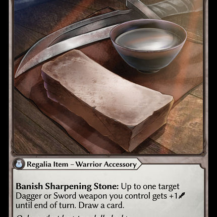 Sharpening Stone - DEMO22-008 - Common - Near Mint - Non-Foil - Grand Archive TCG