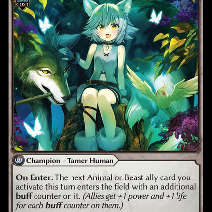 Silvie, Wilds Whisperer - DOA Alter EN-010 - x4 - Common - Near Mint - Non-Foil - Grand Archive TCG