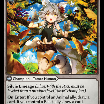 Silvie, With the Pack - DOA 1st EN-011 - Common - Near Mint - Non-Foil - Grand Archive TCG