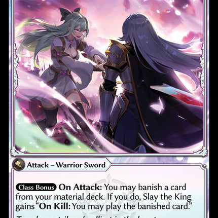 Slay the King - FTC EN-086 - x1 - R - NM - Foil - Grand Archive TCG