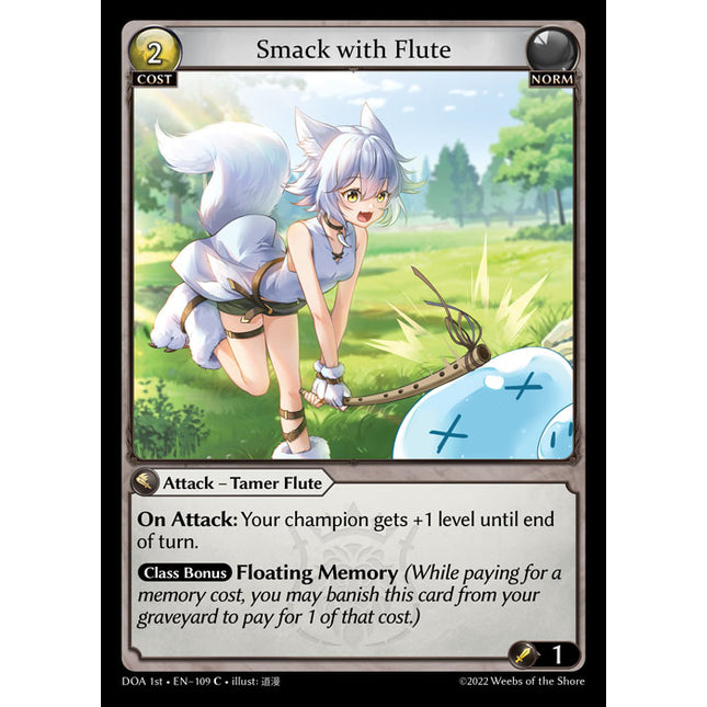 Smack with Flute - DOA 1st EN-109 - Common - Near Mint - Non-Foil - Grand Archive TCG