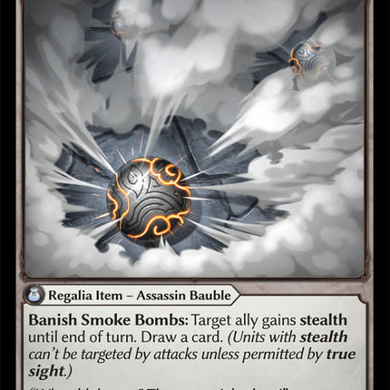 Smoke Bombs - DOA Alter EN-053 - x4 - Common - Near Mint - Non-Foil - Grand Archive TCG