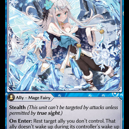 Snow Fairy - DOA 1st EN-191 - Rare - Near Mint - Non-Foil - Grand Archive TCG