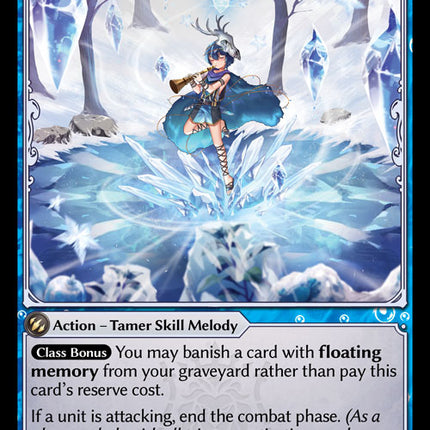 Song of Frost - FTC EN-070 - x1 - C - NM - Foil - Grand Archive TCG