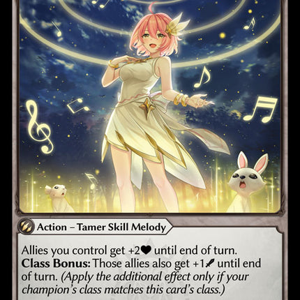Song of Nurturing - DOA 1st EN-110 - Common - Near Mint - Foil - Grand Archive TCG