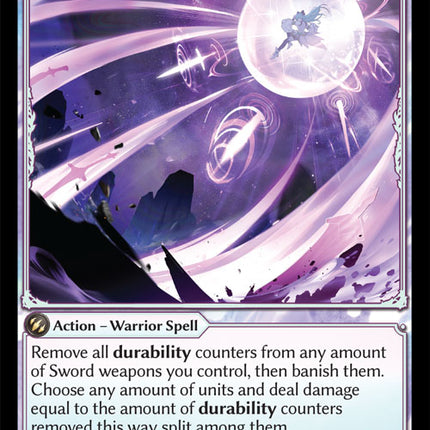 Spirit Blade: Dispersion - DOA Alter EN-252 - x1 - Super Rare - Near Mint - Non-Foil - Grand Archive TCG