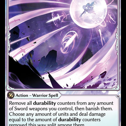 Spirit Blade: Dispersion - DOA 1st EN-252 - Super Rare - Near Mint - Non-Foil - Grand Archive TCG