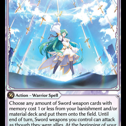 Spirit Blade: Ensoul - DOA 1st EN-253 - Super Rare - Near Mint - Non-Foil - Grand Archive TCG