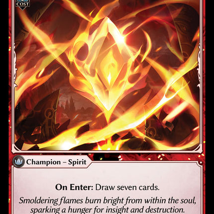 Spirit of Fire - DOA 1st EN-001 - Common - Near Mint - Non-Foil - Grand Archive TCG