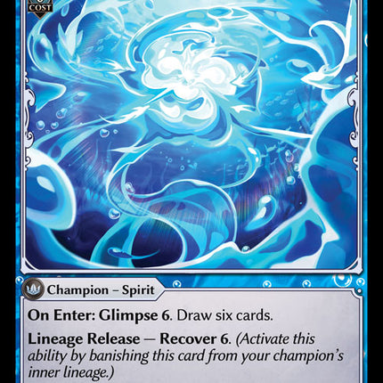 Spirit of Serene Water - FTC EN-002 - x1 - UR - NM - Non-Foil - Grand Archive TCG