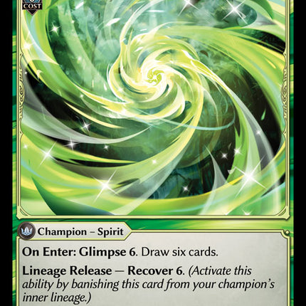 Spirit of Serene Wind - FTC EN-003 - x1 - UR - NM - Non-Foil - Grand Archive TCG