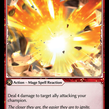 Spontaneous Combustion - DOA 1st EN-154 - Uncommon - Near Mint - Foil - Grand Archive TCG