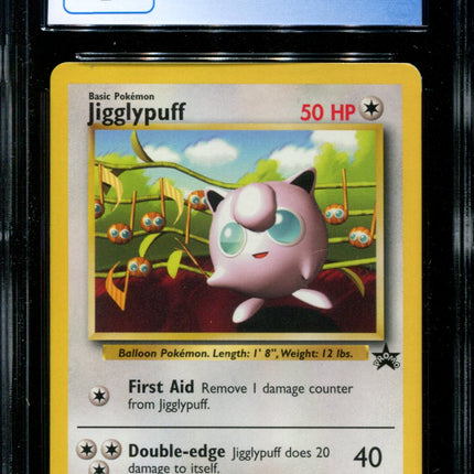 Jigglypuff - 7 - CGC 9 - Black Star Promo - First Movie Soundtrack - Pokemon - 54108