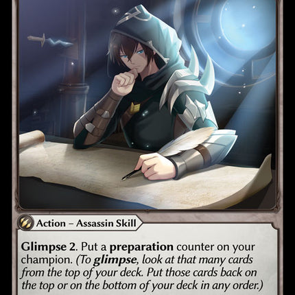 Strategic Planning - DOA 1st EN-111 - Common - Near Mint - Foil - Grand Archive TCG