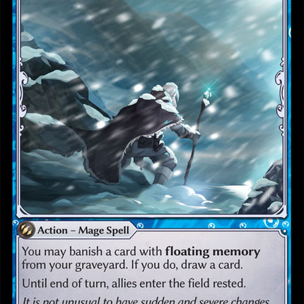 Sudden Snow - DOA Alter EN-194 - x1 - Uncommon - Near Mint - Non-Foil - Grand Archive TCG