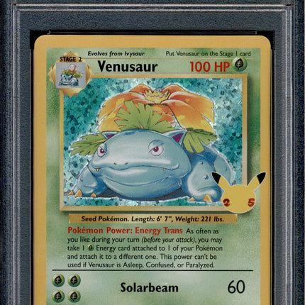 Venusaur - 15/102 - PSA 9 - Holo - Celebrations - Pokemon - 73373