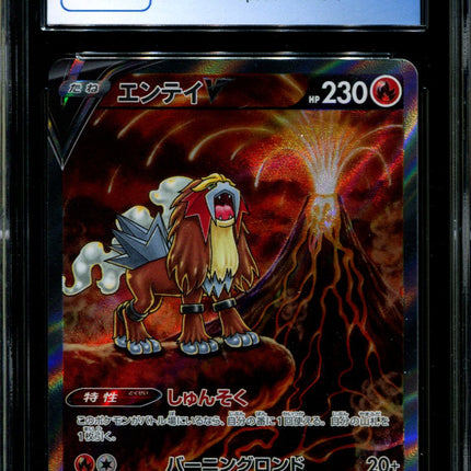 Entei V - 213/172 - CGC 10 - Special Art Rare - VSTAR Universe - Pokemon - 56119