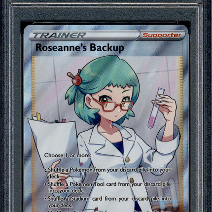 Roseanne's Backup - 172/172 - PSA 8 - Full Art - Brilliant Stars - Pokemon - 73350