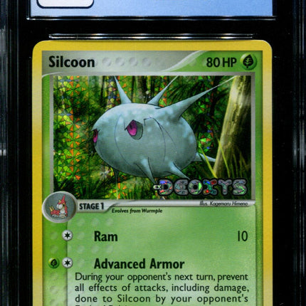 Silcoon - 46/107 - CGC 8.5 - EX Deoxys - Reverse Holo - Pokemon - 48011