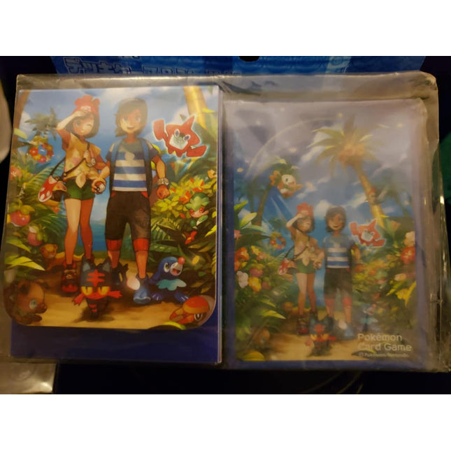 Welcome to Alola - Starter Pokemon - Sleeves and Deck Box Combo
