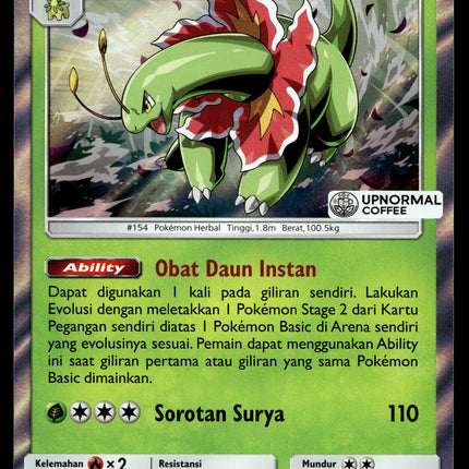 Meganium - 079/SM-P - NM - Indonesian Upnormal Coffee - Promo - Pokemon - B1-40
