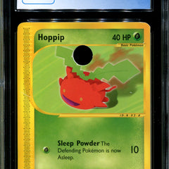 Hoppip - 112/165 - CGC 7 - Expedition - Demo - Hole Punched Matte Back - Pokemon - 91090