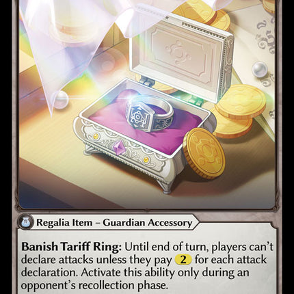 Tariff Ring - FTC EN-008 - x4 - C - NM - Non-Foil - Grand Archive TCG