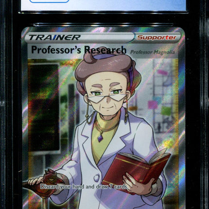 Professor's Research - 201/202 - CGC 9.5 - Full Art - Sword & Shield Base Set - Pokemon - 54271