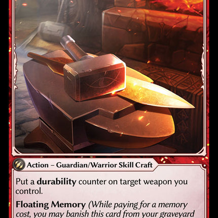 Tempered Steel - DOA 1st EN-157 - Uncommon - Near Mint - Foil - Grand Archive TCG