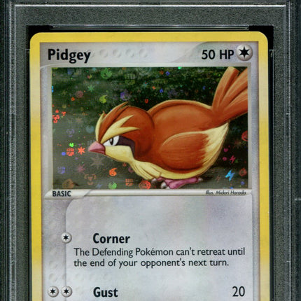 Pidgey - 73/112 - PSA 9 - Reverse Holo - FRLG - Pokemon - 80757