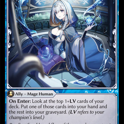 Tide Diviner - DOA Alter EN-196 - Rare - Near Mint - Foil - Grand Archive TCG