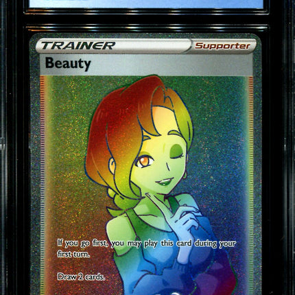 Beauty - 194/185 - CGC 8 - Hyper Rare - Vivid Voltage - Pokemon - 28287
