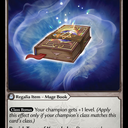 Tome of Knowledge - DOA 1st EN-057 - Uncommon - Near Mint - Non-Foil - Grand Archive TCG