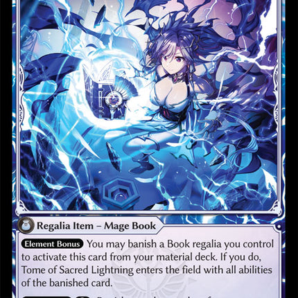 Tome of Sacred Lightning - DOA Alter EN-062 - x1 - Ultra Rare - Near Mint - Non-Foil - Grand Archive TCG